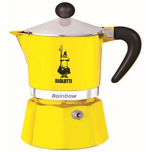 Bialetti Rainbow 3 Cup Coffee Maker Yellow