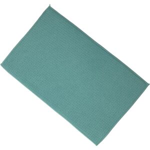 Non-slip mat for coffee maker - Venteo - Grey/Turquoise blue - Adult - Ultra absorbent and machine washable - Dimension 26x42cm