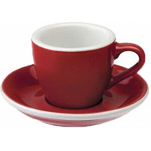 Loveramics - Espresso cup with a saucer Egg Red, 80 ml