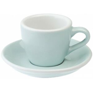 Espresso cup with a saucer Loveramics Egg River Blue, 80 ml