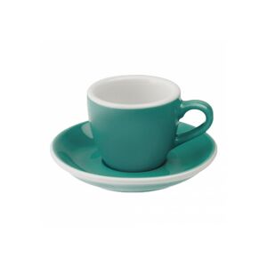 Loveramics - Espresso cup with a saucer Egg Teal, 80 ml