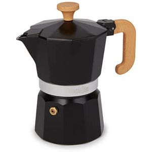 La Cafetière - La Cafetiere Espresso Maker 3 Cup Black Wood Effect Handle