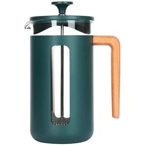 La Cafetière - La Cafetiere Pisa 8 Cup Cafetiere Green Wood Handle