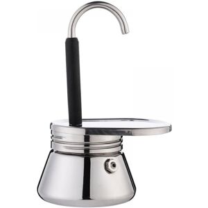 Cyslmuk - Stovetop Espresso Coffee Maker, Moka Coffee Maker with Single Spout Stainless Steel Italian Style Lightweight Portable Large Capacity