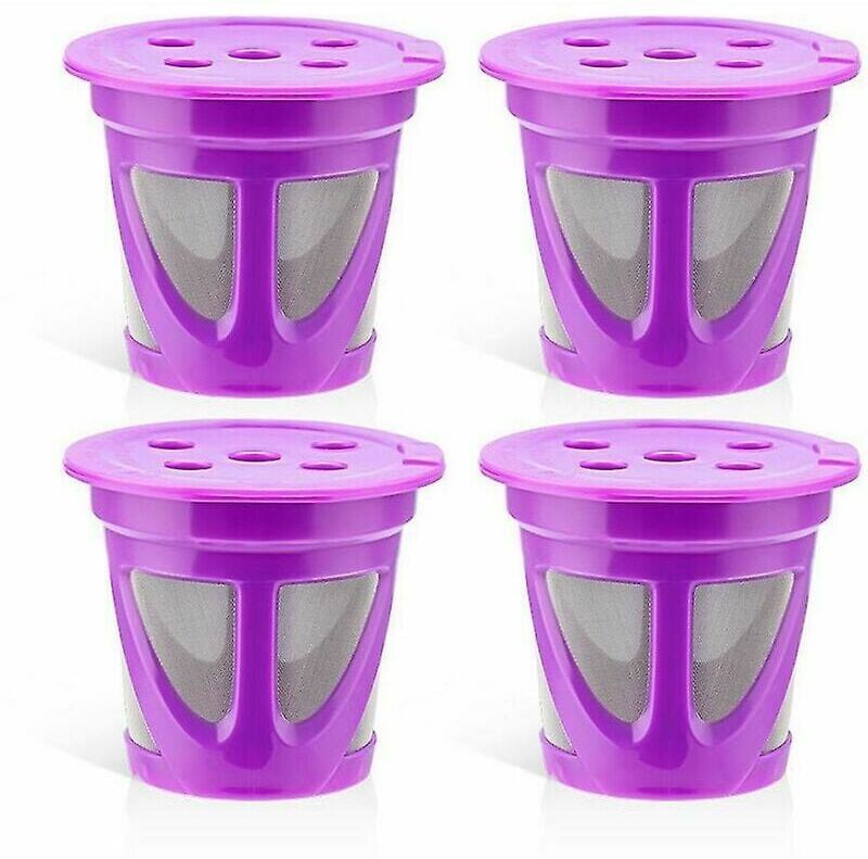 Dewdat - Coffee Machine Accessories Reusable k Cups Compatible with Keurig Coffee Maker - Refillable K-cup - Black