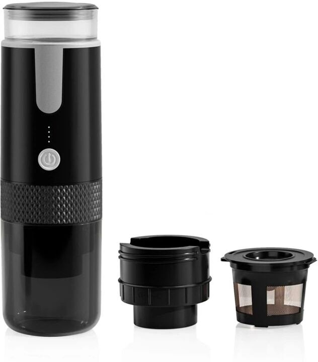 Tlily - Coffee Maker Electric Capsule Ground Brewer Portable Machine Fit Powder and