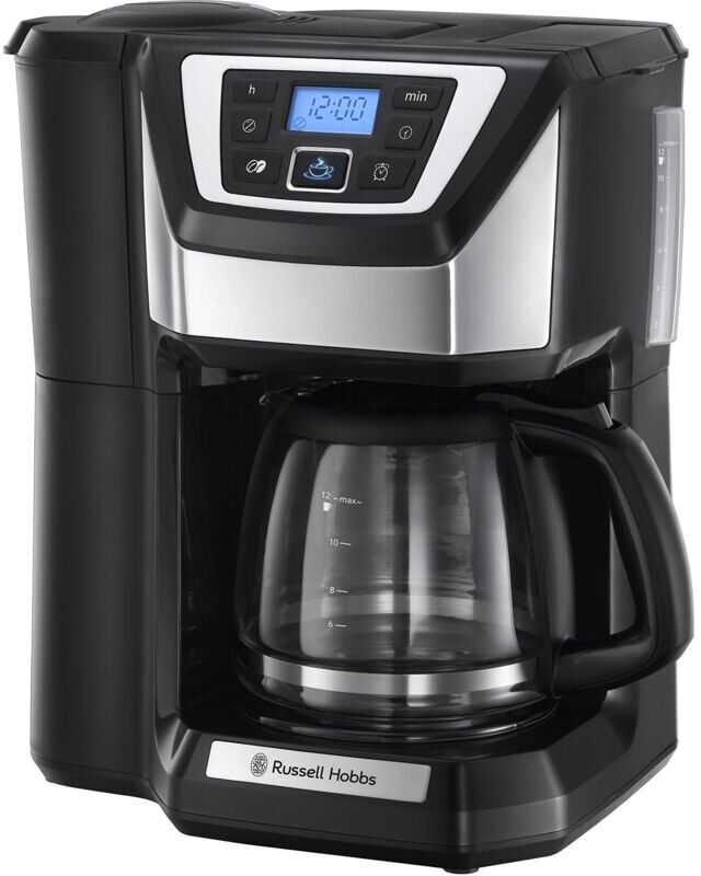 MAISANGE Russell Hobbs Chester Grind and Brew Black Coffee Machine