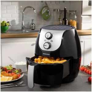 Daewoo - 4L Single Pot Air Fryer 1400W Black 30 min timer, 80-200°C, SDA1861GE