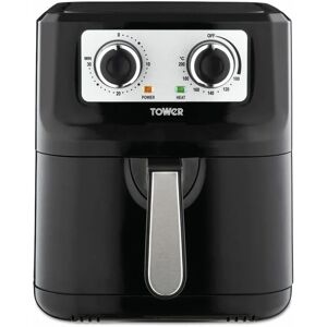 Tower - T17090 Vortx Manual Air Fryer, 5L, Black