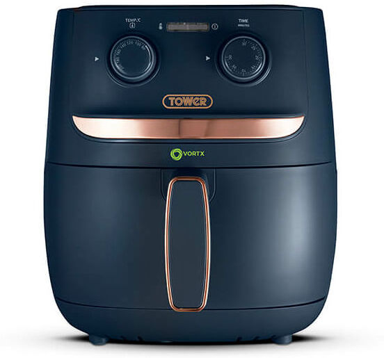 Tower - Vortx 3.8 Litre Manual Air Fryer Blue