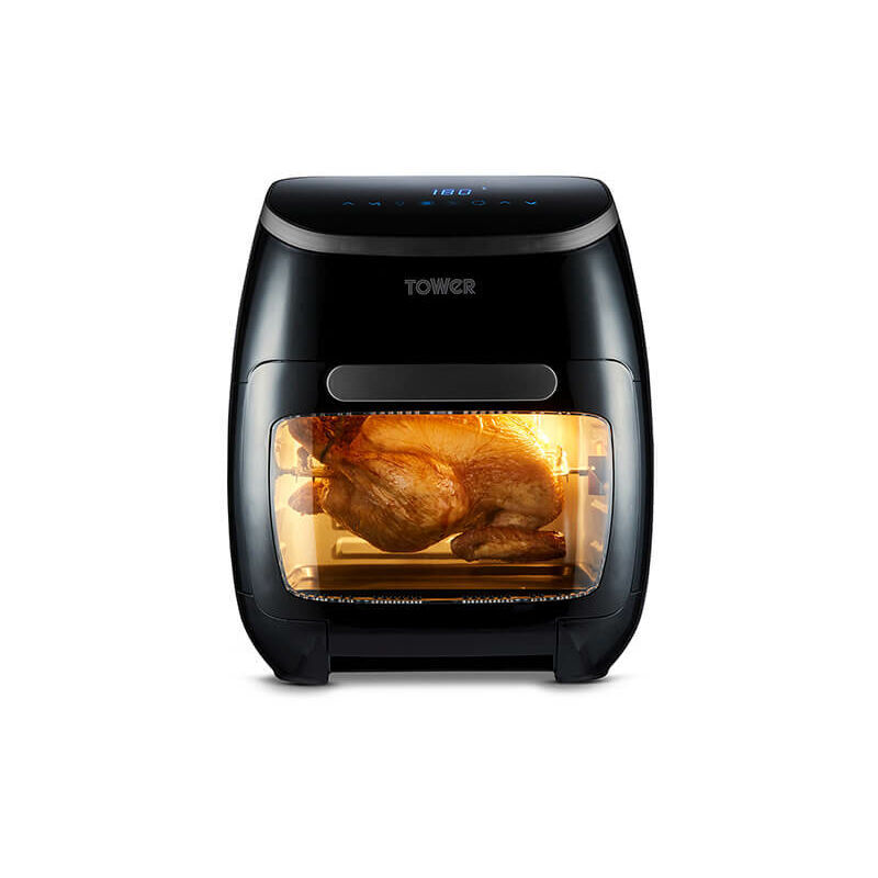 Tower - Xpress Pro Combo 11 Litre 10-in-1 Digital Air Fryer Oven with Rotisserie