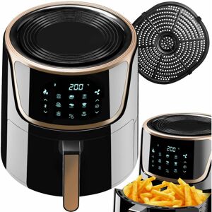 TECTAKE Air fryer Mika 8.5 Litre capacity - hot air fryer, airfryer, oven - black