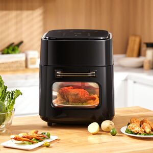 LIVINGANDHOME Black 11L Large Air Fryer Oven