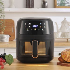 Livingandhome - Digital 5L Air Fryer with Visible Window