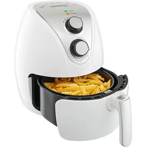 Monzana - Hot Air Fryer 3.6 Litre Capacity Low-Fat Healthy Cooking 1500W Convection Oven Crispy Frying Minus the Oil White