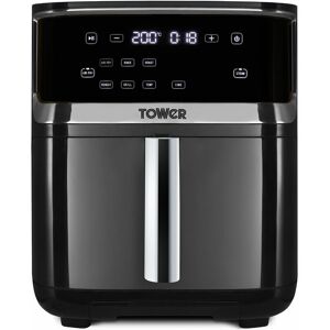 Tower - T17101 Vortx 7-in-1 Air Fryer with Combo-Steam Technology, 7L, 1700W, Black