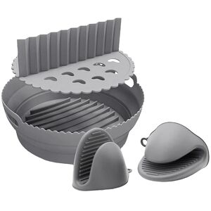 Tlily - Air Fryer Liner, Divider and Heat Resistant Reusable Non-Stick Air Fryer Accessories