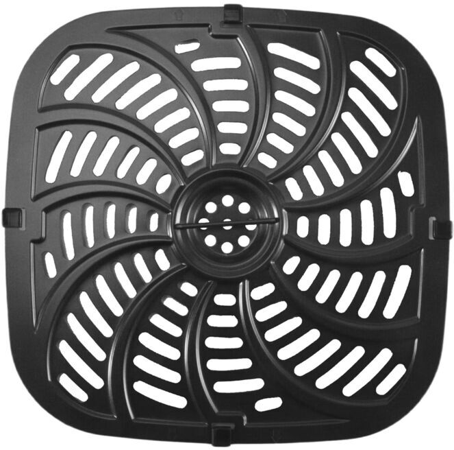Tlily - Air Fryer Replacement Grill Pan, Accessories for RJ38-SQSS-8T-D, 8QT Nonstick Removable Pan