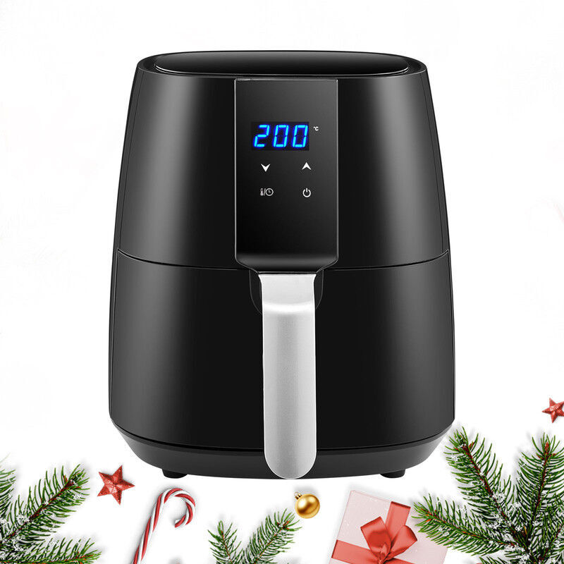 CLIPOP Digital Air Fryer Home Use Energy Saving Airfryer inc Air Fry, Bake and Roast, Digital Touchscreen Air Fryers Oven, Oil Free Hot Cooker, Nonstick