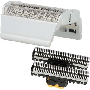 vhbw 1x cutter block, 1x dual shaving foil with frame Replacement for Braun SB505, 31B, 31S for Razor, Shaver, Trimmer - Combo-Pack Black Silver vhbw 1x cutter block, 1x dual shaving foil with frame Replacement for Braun SB505, 31B, 31S for Razor, Shaver, Trimmer - Combo-Pack Black Silver