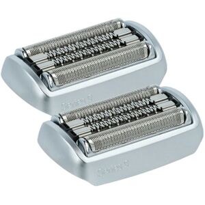 vhbw 2x Replacement Shaver Heads compatible with Braun Series 9 Electric Shaver, Silver vhbw 2x Replacement Shaver Heads compatible with Braun Series 9 Electric Shaver, Silver