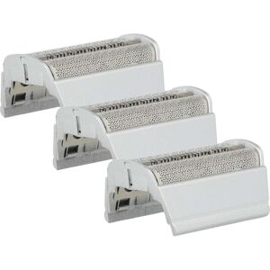 vhbw 3x Dual Shaver Foil compatible with Braun Flex XP/XP II 5774, 5775, 5772, 5773, 5791, 5776, 5790 Electric Shaver + Frame, Silver vhbw 3x Dual Shaver Foil compatible with Braun Flex XP/XP II 5774, 5775, 5772, 5773, 5791, 5776, 5790 Electric Shaver + Frame, Silver