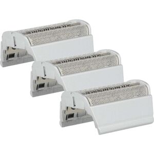 vhbw 3x Dual Shaver Foil compatible with Braun Ultra Speed 6510, 6515, 6015, 6550, 6520, 6525 Electric Shaver + Frame, Silver vhbw 3x Dual Shaver Foil compatible with Braun Ultra Speed 6510, 6515, 6015, 6550, 6520, 6525 Electric Shaver + Frame, Silver