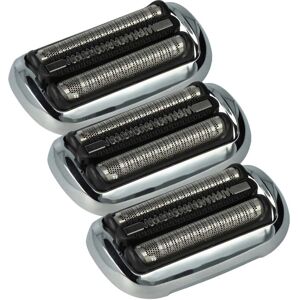 vhbw 3x Replacement Shaver Heads compatible with Braun 70-N7200cc, 70-N4300cs, 70-S1200s, 70-S1000s Electric Shaver Black Silver White vhbw 3x Replacement Shaver Heads compatible with Braun 70-N7200cc, 70-N4300cs, 70-S1200s, 70-S1000s Electric Shaver Black Silver White