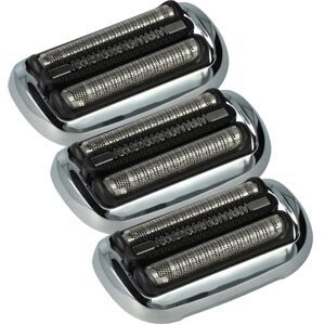 vhbw 3x Replacement Shaver Heads compatible with Braun 70-S7865cc, 71-7500cc, 71-B1200s, 71-B1000s Electric Shaver Black Silver White vhbw 3x Replacement Shaver Heads compatible with Braun 70-S7865cc, 71-7500cc, 71-B1200s, 71-B1000s Electric Shaver Black Silver White
