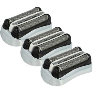 vhbw 3x Replacement Shaver Heads compatible with Braun New Generation 3080s, 3070cc, 3090cc Electric Shaver Silver vhbw 3x Replacement Shaver Heads compatible with Braun New Generation 3080s, 3070cc, 3090cc Electric Shaver Silver