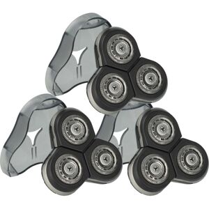 vhbw 3x Replacement Shaver Heads compatible with Philips RQ1295, RQ1295CC, RQ1285CC, RQ1290, RQ1290CC, RQ1286, RQ1286CC Electric Shaver Black vhbw 3x Replacement Shaver Heads compatible with Philips RQ1295, RQ1295CC, RQ1285CC, RQ1290, RQ1290CC, RQ1286, RQ1286CC Electric Shaver Black