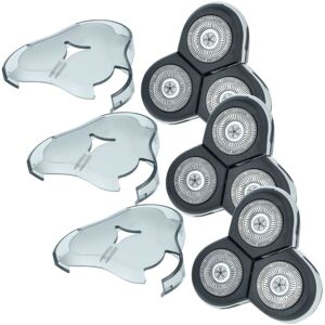 vhbw 3x Replacement Shaver Heads compatible with Philips S9000 Series, RQ1251, RQ1275, RQ1280, RQ1260 Electric Shaver Black vhbw 3x Replacement Shaver Heads compatible with Philips S9000 Series, RQ1251, RQ1275, RQ1280, RQ1260 Electric Shaver Black