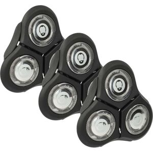 vhbw 3x shaving head compatible with Philips RQ1131, RQ1150, RQ1140, RQ1150X, RQ1141, RQ1145, RQ1151, RQ1155 Razor, Shaver, Trimmer Black Silver vhbw 3x shaving head compatible with Philips RQ1131, RQ1150, RQ1140, RQ1150X, RQ1141, RQ1145, RQ1151, RQ1155 Razor, Shaver, Trimmer Black Silver