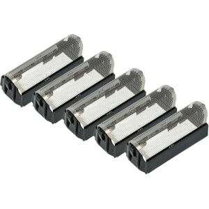 vhbw 5x Shaver Foil compatible with Braun Formula 3511, 3512, 3550, 5266, 3520, 3525, 5268, 3550CC Electric Shaver + Frame, Black/Silver vhbw 5x Shaver Foil compatible with Braun Formula 3511, 3512, 3550, 5266, 3520, 3525, 5268, 3550CC Electric Shaver + Frame, Black/Silver