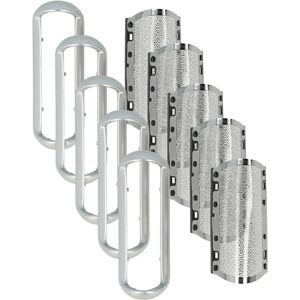 vhbw 5x Shaver Foil compatible with Braun Pocket P-80-1, P70-1, P-40, P-90, P-60, P-50, P-80, P-70 Electric Shaver + Frame, Silver vhbw 5x Shaver Foil compatible with Braun Pocket P-80-1, P70-1, P-40, P-90, P-60, P-50, P-80, P-70 Electric Shaver + Frame, Silver