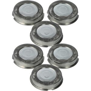 vhbw 6x Replacement Shaver Heads compatible with Philips HQ4865, HQ486, HQ4861, HQ4847, HQ4846, HQ4851, HQ4856, HQ485, HQ4850 Electric Shaver vhbw 6x Replacement Shaver Heads compatible with Philips HQ4865, HQ486, HQ4861, HQ4847, HQ4846, HQ4851, HQ4856, HQ485, HQ4850 Electric Shaver