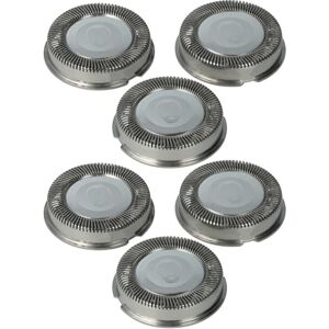 vhbw 6x Replacement Shaver Heads compatible with Philips HQ4865, HQ4866, HQ486, HQ4861, HQ487, HQ4851, HQ4856, HQ485, HQ4850 Electric Shaver vhbw 6x Replacement Shaver Heads compatible with Philips HQ4865, HQ4866, HQ486, HQ4861, HQ487, HQ4851, HQ4856, HQ485, HQ4850 Electric Shaver