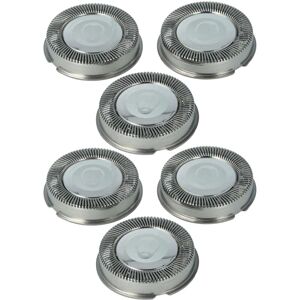 Vhbw - 6x Replacement Shaver Heads compatible with Philips HS550, HS555, HS655, hs 355B, HS536, HS540, HS355A, HS360, HS545 Electric Shaver Vhbw - 6x Replacement Shaver Heads compatible with Philips HS550, HS555, HS655, hs 355B, HS536, HS540, HS355A, HS360, HS545 Electric Shaver