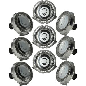 vhbw 9x Replacement Shaver Heads compatible with Philips RQ1160XCC, RQ1165X, RQ1160CC, RQ1160, RQ1160X, RQ1155 Electric Shaver Silver vhbw 9x Replacement Shaver Heads compatible with Philips RQ1160XCC, RQ1165X, RQ1160CC, RQ1160, RQ1160X, RQ1155 Electric Shaver Silver