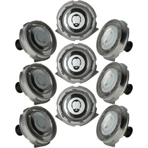vhbw 9x Replacement Shaver Heads compatible with Philips RQ1180X, RQ1175, RQ1180CC, RQ1180, RQ1170, RQ1170X, RQ1178 Electric Shaver Silver vhbw 9x Replacement Shaver Heads compatible with Philips RQ1180X, RQ1175, RQ1180CC, RQ1180, RQ1170, RQ1170X, RQ1178 Electric Shaver Silver