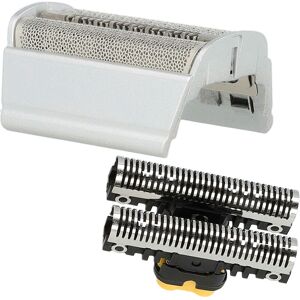 Combi-Pack Shaving Part compatible with Braun Flex Integral 5415, 5416, 5443 Electric Shaver, Foil + Blades, Black/Silver - Vhbw Combi-Pack Shaving Part compatible with Braun Flex Integral 5415, 5416, 5443 Electric Shaver, Foil + Blades, Black/Silver - Vhbw