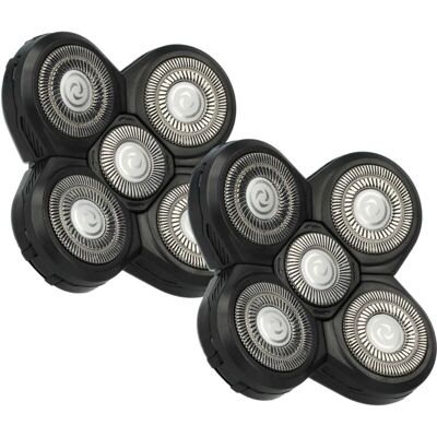 Vhbw - 2x Replacement Shaver Heads compatible with Philips S9000 series S9321, S9371, S9511, S9521, S9171, S9311, S9522, S9531 Electric Shaver Vhbw - 2x Replacement Shaver Heads compatible with Philips S9000 series S9321, S9371, S9511, S9521, S9171, S9311, S9522, S9531 Electric Shaver