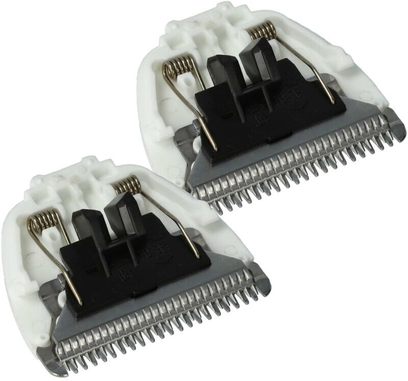 VHBW 2x shaving head compatible with Panasonic er 503, er 148, er 149, er 146, er 147, er 1420, er 1421, er 1410, er 1411 Razor, Shaver, Trimmer White