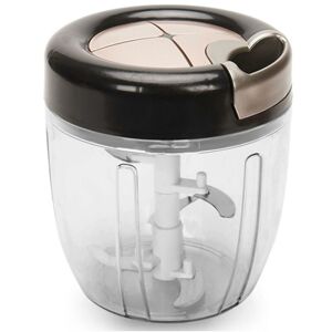 WOOSIEN Manual Mini Garlic Chopper Powerful Food Processor Meat Grinder Blender Vegetable Fruit Salad Blender g