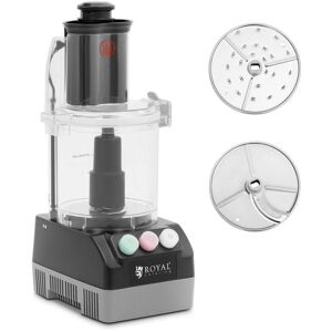 ROYAL CATERING Mini Food Processor - 600 w - various attachments - 3 l - plunger Compact food processor Small food processor