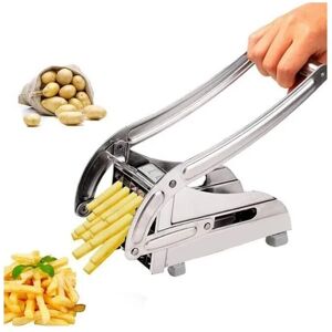 Denuotop - Professional stainless steel potato and vegetable fry cutter for home and commercial use