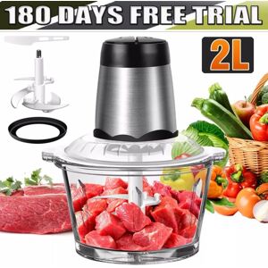 Dayplus - 2L Electric Meat Grinder Mincer Mixer Home Blender Mini Food Chopper Processor. Dayplus - 2L Electric Meat Grinder Mincer Mixer Home Blender Mini Food Chopper Processor.