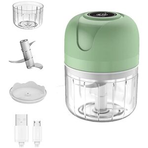 Odipie - Mini Electric Garlic Chopper, Cordless Portable Food Processor, 250ml Blender, Mini Garlic Chopper for Garlic, Vegetables, Fruits, Onions, Odipie - Mini Electric Garlic Chopper, Cordless Portable Food Processor, 250ml Blender, Mini Garlic Chopper for Garlic, Vegetables, Fruits, Onions,
