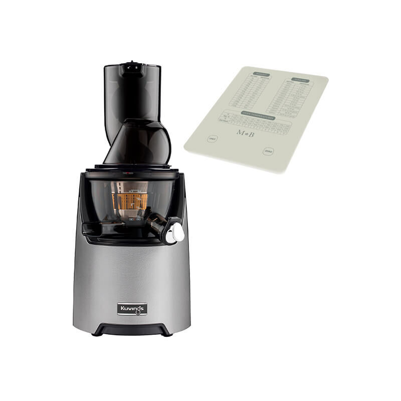 EVO820 Evolution Cold Press Juicer Silver With free Gift - Kuvings