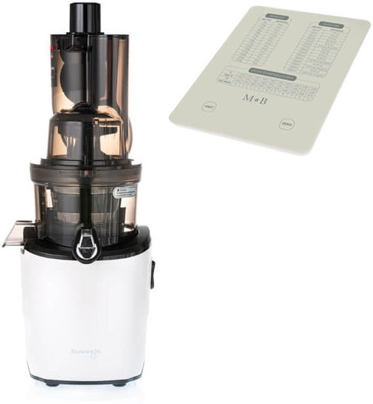 REVO830 Revolution Cold Press Juicer White With free Gift - Kuvings